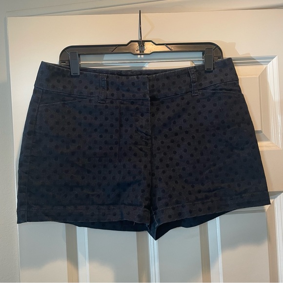 NWOT The Limited Flocked Polka Dot Shorts - Picture 8 of 14